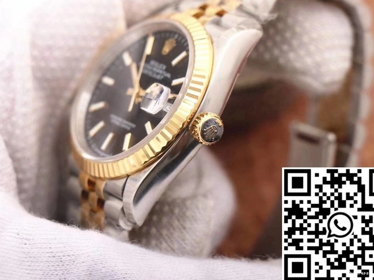 Dial EW Factory Datejust Rolex 126233 Black 1103